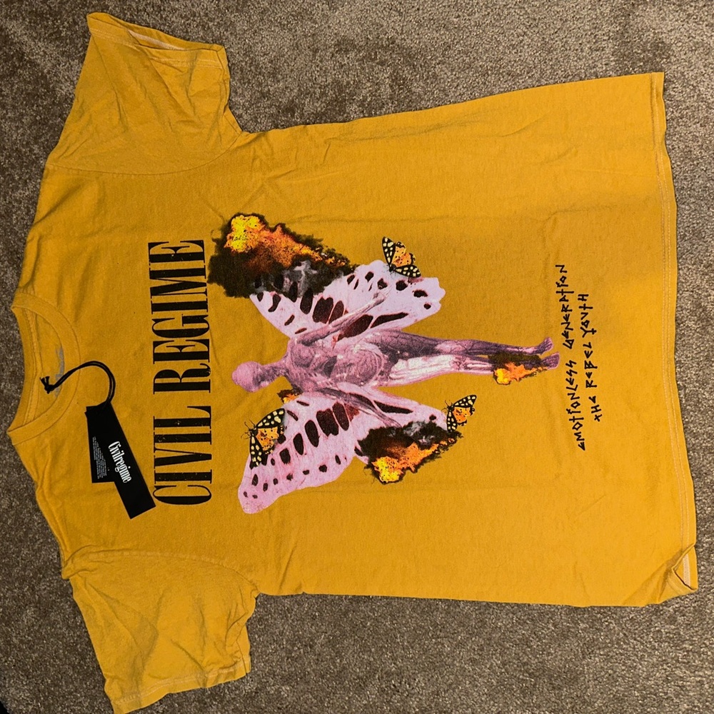 NWT Civil Regime Graphic Tee